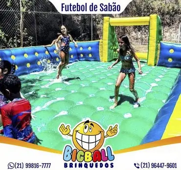 futebol de sabão